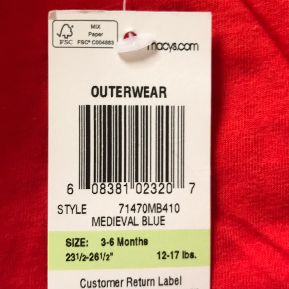 NWT Baby Boy Coat and Hat - Picture 4 of 6